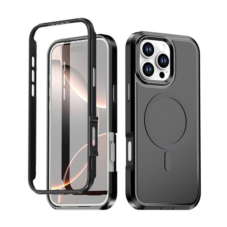 Custodia protettiva magnetica in silicone anti-caduta per telefono, For iPhone 17, For iPhone 16 Pro Max, For iPhone 16 Pro, For iPhone 16 Plus