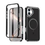 Custodia protettiva magnetica in silicone anti-caduta per telefono, For iPhone 17, For iPhone 16 Pro Max, For iPhone 16 Pro, For iPhone 16 Plus