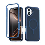 Custodia protettiva magnetica in silicone anti-caduta per telefono, For iPhone 16, For iPhone 15 Pro Max, For iPhone 15 Pro, For iPhone 14 Pro