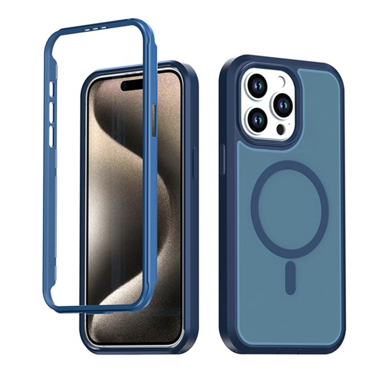 Custodia protettiva magnetica in silicone anti-caduta per telefono, For iPhone 16, For iPhone 15 Pro Max, For iPhone 15 Pro, For iPhone 14 Pro