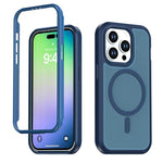 Custodia protettiva magnetica in silicone anti-caduta per telefono, For iPhone 16, For iPhone 15 Pro Max, For iPhone 15 Pro, For iPhone 14 Pro