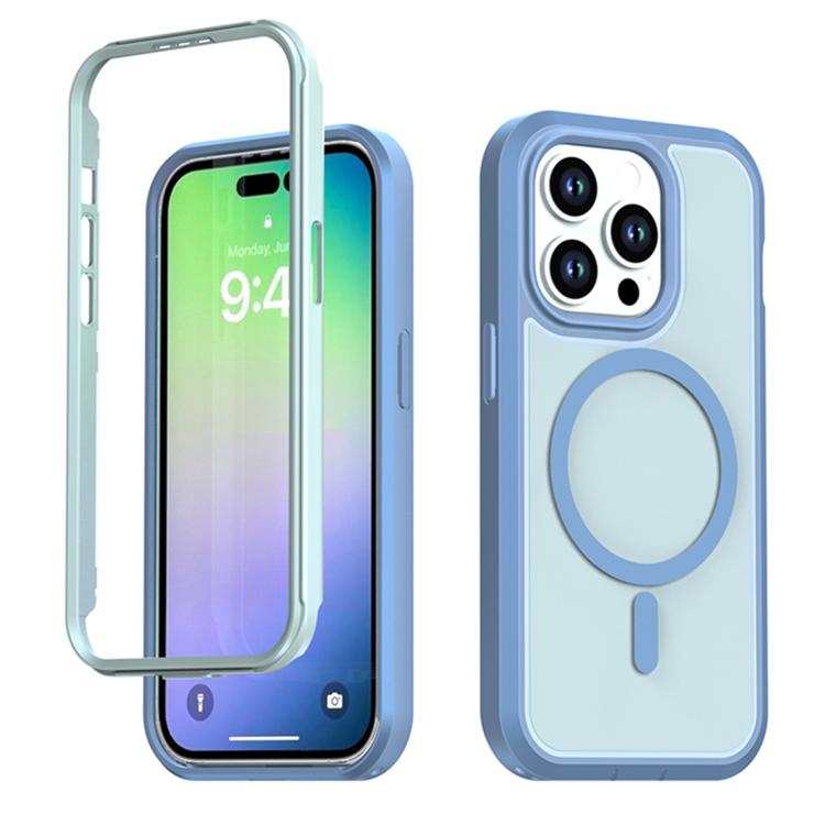 Custodia protettiva magnetica in silicone anti-caduta per telefono, For iPhone 16, For iPhone 15 Pro Max, For iPhone 15 Pro, For iPhone 14 Pro