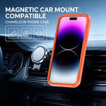 Custodia protettiva magnetica in silicone anti-caduta per telefono, For iPhone 14 Pro Max