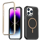 Custodia protettiva magnetica in silicone anti-caduta per telefono, For iPhone 14 Pro Max