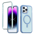 Custodia protettiva magnetica in silicone anti-caduta per telefono, For iPhone 14 Pro Max