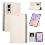 AB01 Custodia per telefono in similpelle vegana con protezione RFID, For Galaxy Z Fold8 5G