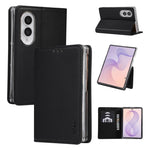 AB01 Custodia per telefono in similpelle vegana con protezione RFID, For Galaxy Z Fold8 5G