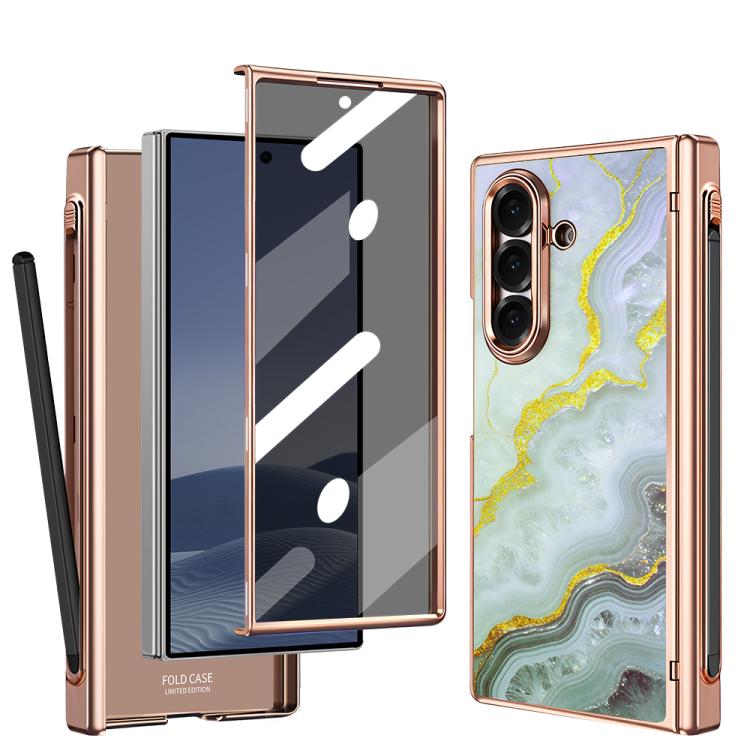 Custodia magnetica per telefono VIETAO serie Amber con protezione schermo per la privacy integrata e stilo., For Galaxy Z Fold8 Ultra 5G, For Samsung Galaxy Z Fold7 5G, For Samsung Galaxy Z Fold6 5G
