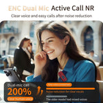K93 Auricolare Bluetooth retrattile con display digitale, riduzione del rumore e microfono lavalier, ideale per il business, con display digitale, microfono lavalier e funzione di riduzione del rumore.