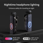K93 Auricolare Bluetooth retrattile con display digitale, riduzione del rumore e microfono lavalier, ideale per il business, con display digitale, microfono lavalier e funzione di riduzione del rumore.