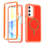 Custodia protettiva magnetica in silicone anti-caduta per telefono, For Galaxy A17 / A16 / A26 5G