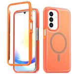 Custodia protettiva magnetica in silicone anti-caduta per telefono, For Galaxy A18 5G / 4G, For Galaxy A57 5G, For Galaxy A37 / A36 / A56 5G, For Galaxy A27 5G