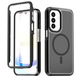 Custodia protettiva magnetica in silicone anti-caduta per telefono, For Galaxy A18 5G / 4G, For Galaxy A57 5G, For Galaxy A37 / A36 / A56 5G, For Galaxy A27 5G