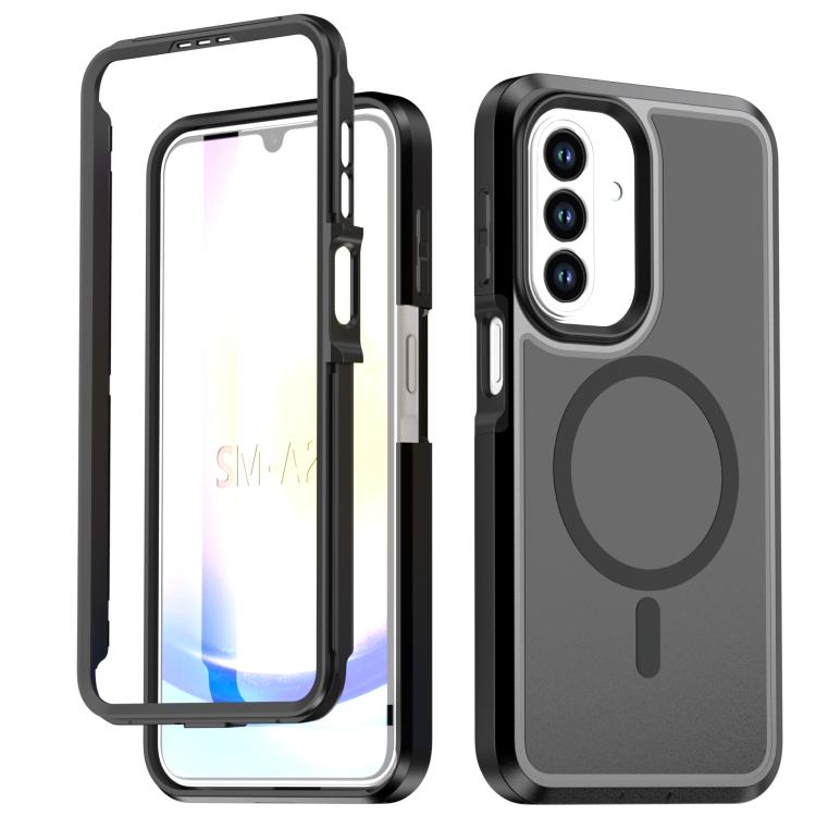 Custodia protettiva magnetica in silicone anti-caduta per telefono, For Galaxy A18 5G / 4G, For Galaxy A57 5G, For Galaxy A37 / A36 / A56 5G, For Galaxy A27 5G