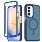 Custodia protettiva magnetica in silicone anti-caduta per telefono, For Galaxy A18 5G / 4G, For Galaxy A57 5G, For Galaxy A37 / A36 / A56 5G, For Galaxy A27 5G
