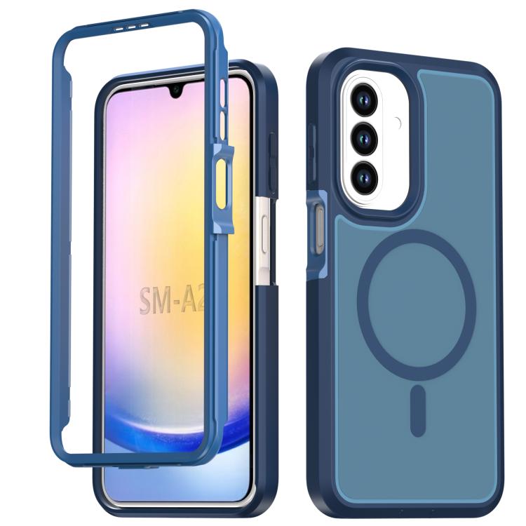 Custodia protettiva magnetica in silicone anti-caduta per telefono, For Galaxy A18 5G / 4G, For Galaxy A57 5G, For Galaxy A37 / A36 / A56 5G, For Galaxy A27 5G
