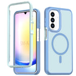 Custodia protettiva magnetica in silicone anti-caduta per telefono, For Galaxy A18 5G / 4G, For Galaxy A57 5G, For Galaxy A37 / A36 / A56 5G, For Galaxy A27 5G