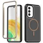 Custodia protettiva magnetica in silicone anti-caduta per telefono, For Galaxy A18 5G / 4G, For Galaxy A57 5G, For Galaxy A37 / A36 / A56 5G, For Galaxy A27 5G