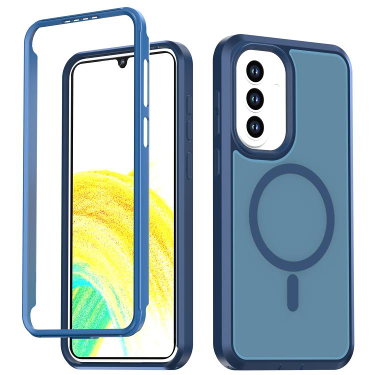 Custodia protettiva magnetica in silicone anti-caduta per telefono, For Galaxy A18 5G / 4G, For Galaxy A57 5G, For Galaxy A37 / A36 / A56 5G, For Galaxy A27 5G
