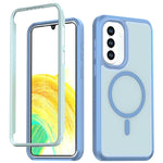 Custodia protettiva magnetica in silicone anti-caduta per telefono, For Galaxy A18 5G / 4G, For Galaxy A57 5G, For Galaxy A37 / A36 / A56 5G, For Galaxy A27 5G
