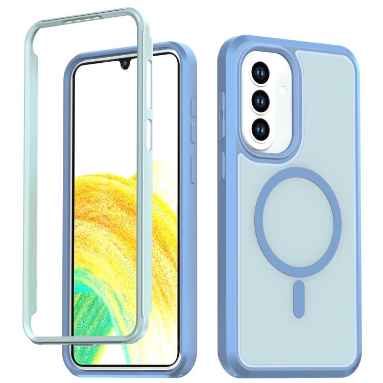 Custodia protettiva magnetica in silicone anti-caduta per telefono, For Galaxy A18 5G / 4G, For Galaxy A57 5G, For Galaxy A37 / A36 / A56 5G, For Galaxy A27 5G