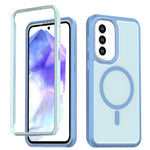 Custodia protettiva magnetica in silicone anti-caduta per telefono, For Galaxy A18 5G / 4G, For Galaxy A57 5G, For Galaxy A37 / A36 / A56 5G, For Galaxy A27 5G