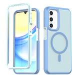 Custodia protettiva magnetica in silicone anti-caduta per telefono, For Galaxy A18 5G / 4G, For Galaxy A57 5G, For Galaxy A37 / A36 / A56 5G, For Galaxy A27 5G