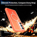 Custodia protettiva magnetica in silicone anti-caduta per telefono, For Galaxy S26 / S25 FE 5G, For Galaxy S26+ 5G, For Galaxy S26 Ultra 5G, For Galaxy S26 5G