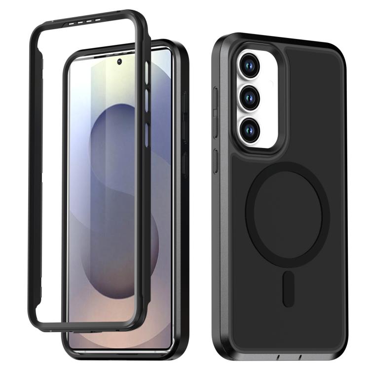 Custodia protettiva magnetica in silicone anti-caduta per telefono, For Galaxy S26 / S25 FE 5G, For Galaxy S26+ 5G, For Galaxy S26 Ultra 5G, For Galaxy S26 5G