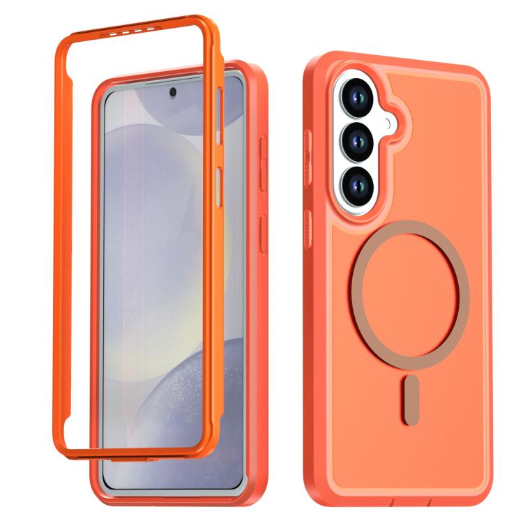 Custodia protettiva magnetica in silicone anti-caduta per telefono, For Galaxy S26 / S25 FE 5G, For Galaxy S26+ 5G, For Galaxy S26 Ultra 5G, For Galaxy S26 5G