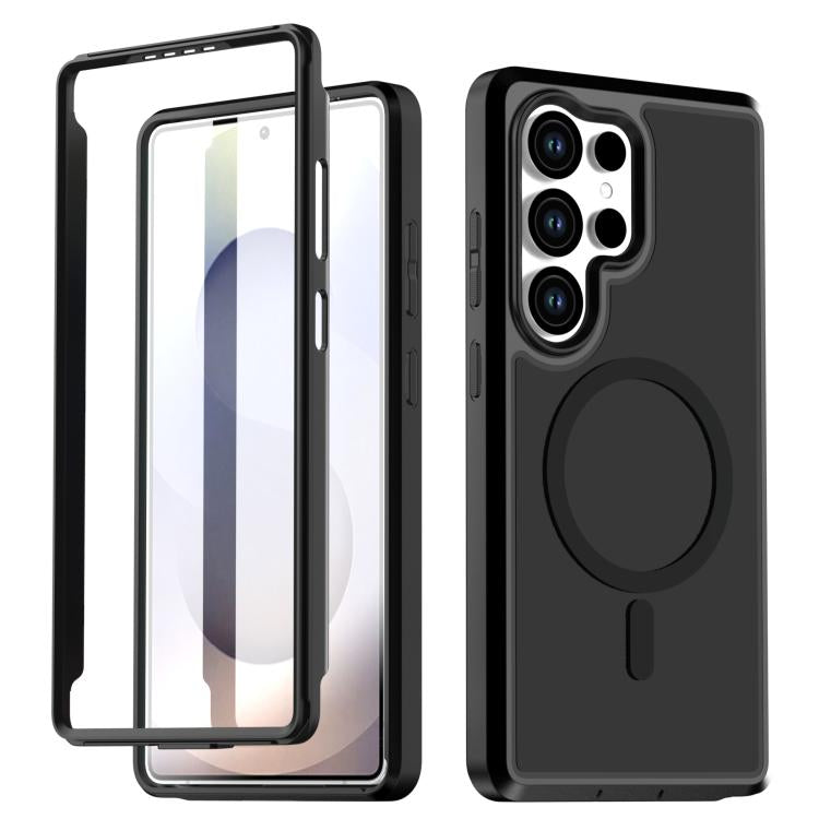 Custodia protettiva magnetica in silicone anti-caduta per telefono, For Galaxy S25 Ultra 5G