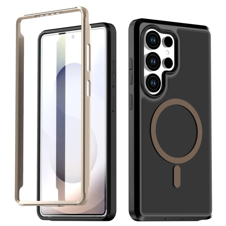 Custodia protettiva magnetica in silicone anti-caduta per telefono, For Galaxy S25 Ultra 5G