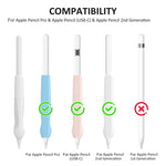 DUX DUCIS Stoyobe Serie AP-III - Impugnatura in silicone tinta unita, For Apple Pencil Pro / USB-C / 2