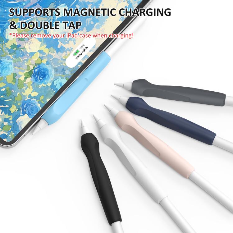 DUX DUCIS Stoyobe Serie AP-III - Impugnatura in silicone tinta unita, For Apple Pencil Pro / USB-C / 2