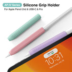 DUX DUCIS Stoyobe AP-IV Series Impugnatura antiscivolo in silicone, For Apple Pencil Pro / USB-C / 2 / 1