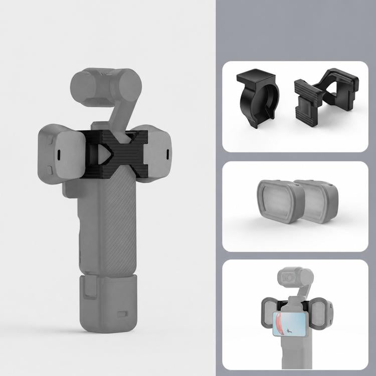 Supporto magnetico NEEWER per luce di riempimento per action camera DJI Osmo Pocket 3., Single Light with Mount, Dual Light with Mount, Triple Light with Mount, Fill Light Filter Kit, Dual Light Kit, Black Single Light with Mount                       ...