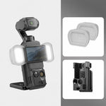 Supporto magnetico NEEWER per luce di riempimento per action camera DJI Osmo Pocket 3., Single Light with Mount, Dual Light with Mount, Triple Light with Mount, Fill Light Filter Kit, Dual Light Kit, Black Single Light with Mount                       ...