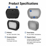 Supporto magnetico NEEWER per luce di riempimento per action camera DJI Osmo Pocket 3., Single Light with Mount, Dual Light with Mount, Triple Light with Mount, Fill Light Filter Kit, Dual Light Kit, Black Single Light with Mount                       ...