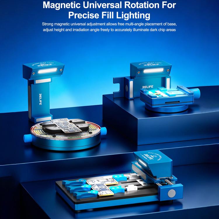 RELIFE RL-014G Pro Set di luci a LED magnetiche ad alta luminosità con chip jumper