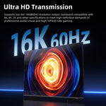 Cavo a spirale DOONJIEY da Type-C a DisplayPort 2.1 Ultra HD 16K 60Hz
