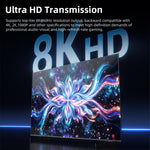Cavo a spirale DOONJIEY da Type-C a HDTV UHD 8K 60Hz per mirroring audio e video., Type-C to HD 8K
