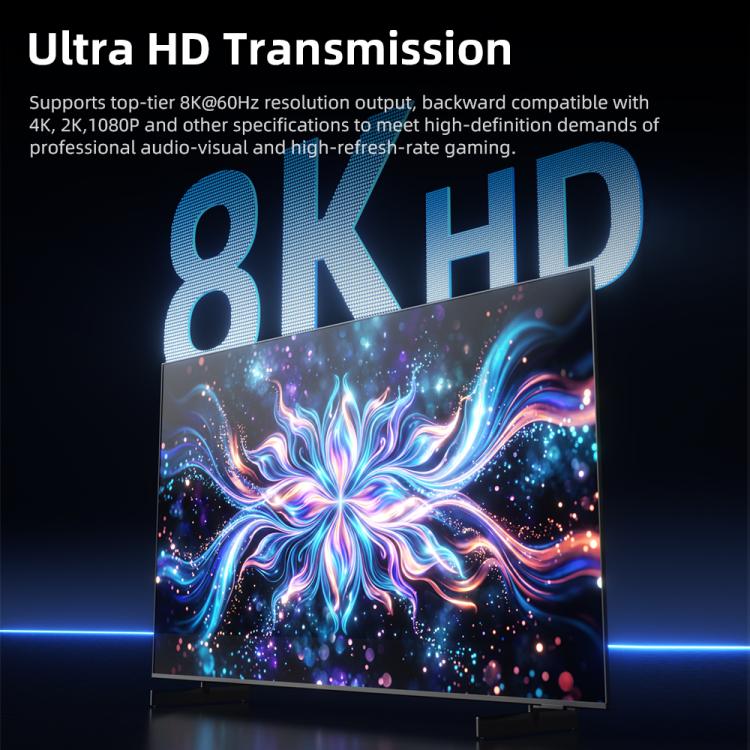 Cavo a spirale DOONJIEY da Type-C a HDTV UHD 8K 60Hz per mirroring audio e video., Type-C to HD 8K