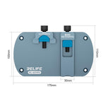 RELIFE RL-601PX Correttore di bordi a doppia stazione per iPhone: bordi piatti e angoli arrotondati, RELIFE RL-601PX