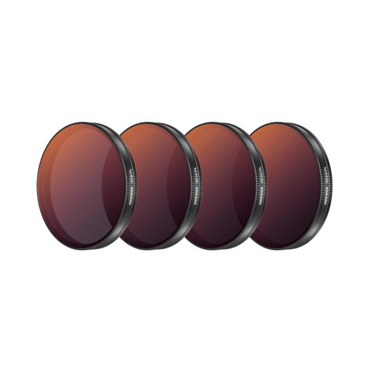 Filtro per obiettivo fotocamera NEEWER per DJI Osmo Action 6 / 5 Pro / 4, 6 in 1 CPL ND External, 4 in 1 ND8-64PL, 4 in 1 CPL ND8-32 Threaded, 6 in 1 CPL ND Threaded