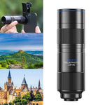 Teleobiettivo NEEWER LS-78 da 400 mm per smartphone con clip di fissaggio filettata da 17 mm.