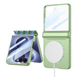 Custodia a libro GKK con chiusura magnetica integrata e copertura completa., For Galaxy Z Flip8 5G