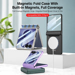 Custodia a libro GKK con chiusura magnetica integrata e copertura completa., For Galaxy Z Flip8 5G