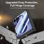 Custodia a libro GKK con chiusura magnetica integrata e copertura completa., For Galaxy Z Flip8 5G