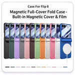 Custodia a libro GKK con chiusura magnetica integrata e copertura completa., For Galaxy Z Flip8 5G