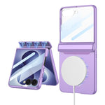Custodia a libro GKK con chiusura magnetica integrata e copertura completa., For Galaxy Z Flip8 5G